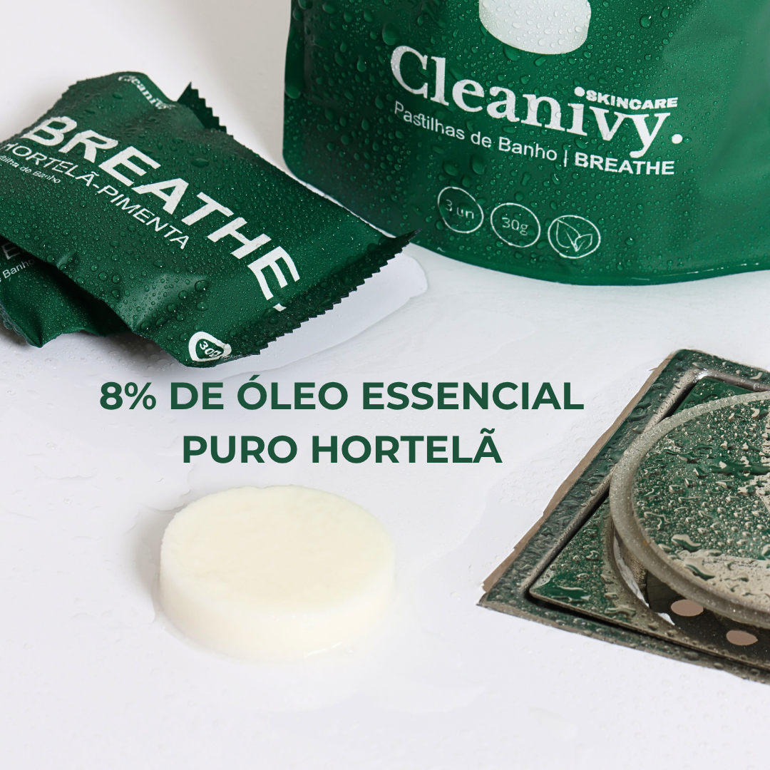 Pastilhas Efervescentes de Banho Cleanivy